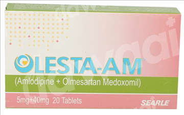 Picture of Olesta Am 5/40mg Tab 10x2s